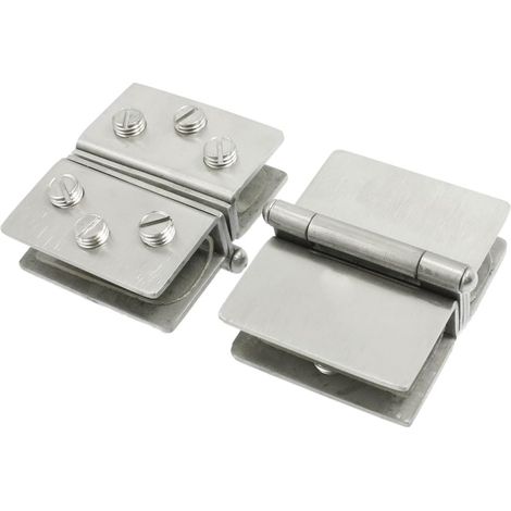 Türbeschlag 12mm Dicke Edelstahl Glas an Glasscharnier (7861f4089ca813546559e86b583189ca)