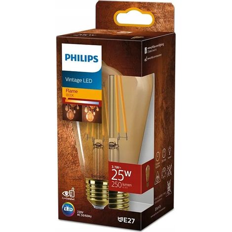 Lampada Philips st64 3.1W LED E27 bianco caldo (1/2)