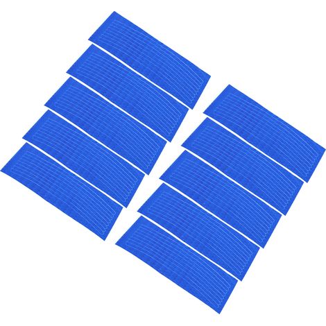 10 Autocollants Réfléchissants pour Roues de Vélo, Bandes de Sécurité Nocturne Adhésives Imperméables Bleues Décoratives (1/5)