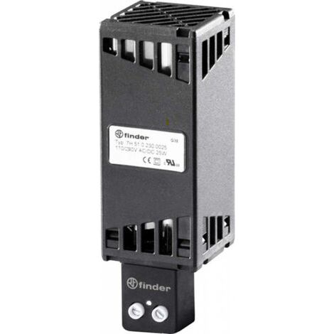 Finder 7H.51.0.230.0025 Chauffage 110 - 230 V 25 W (L x l x H) 125 x 41 x 41 mm 1 pc(s) A071242 (1/2)