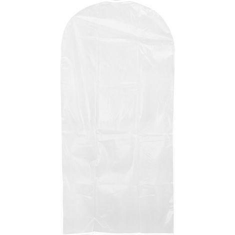 5 pièces vêtements suspendus cache-poussière vêtement costume manteau couverture protecteur garde-robe sac de rangement 60x120cm (1/5)