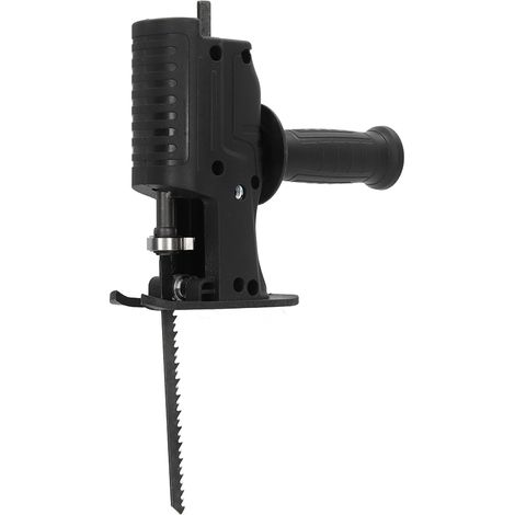 Adaptateur perceuse en scie sabre, tête de conversion tronçonneuse, kit lame et poignée pour perceuse électrique (1/5)