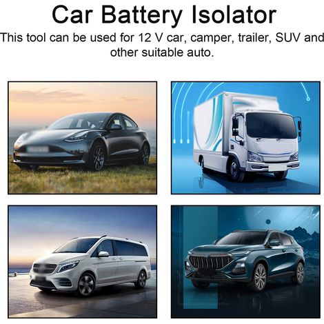 Telecomando universale wireless per auto, interruttore batteria, relè intelligente, interruttore di disconnessione batteria auto (1/5)