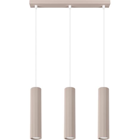 Carbon 3L taupe Pendelleuchte (1/5)