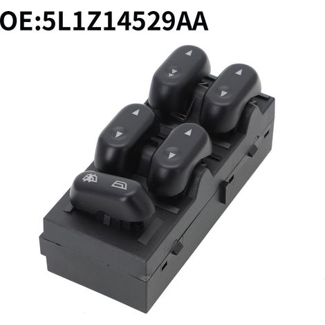 Part number 5L1Z14529AA is suitable for the main window regulator switch on Ford Expedition vehicles manufactured between 2003 and 2006. (1/4)