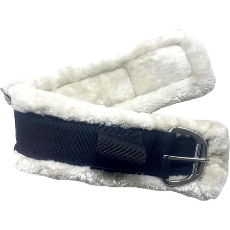 Sangle en polaire respirante pour cheval élastique anglais pour chevaux - Accessoires durables pour selles occidentales (1/5)