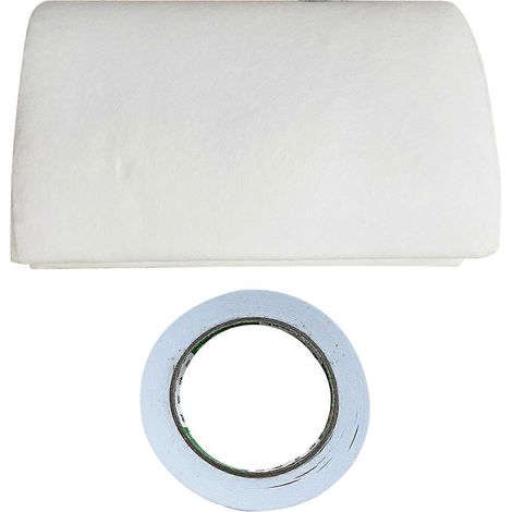 Universeller Baumwollfilter, zuschneidbar, Ersatz-Baumwollluftfiltermatte, Filterblatt