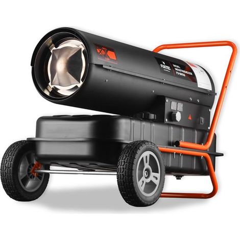 Generatore aria calda a gasolio DH116 ideale per garage e officine, cannone riscaldante a diesel, termoventilatore (1/5)