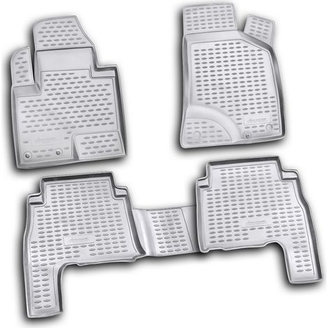 Set tappeti su misura in TPE - compatibile per  Hyundai Santa Fe (03/1109/12)