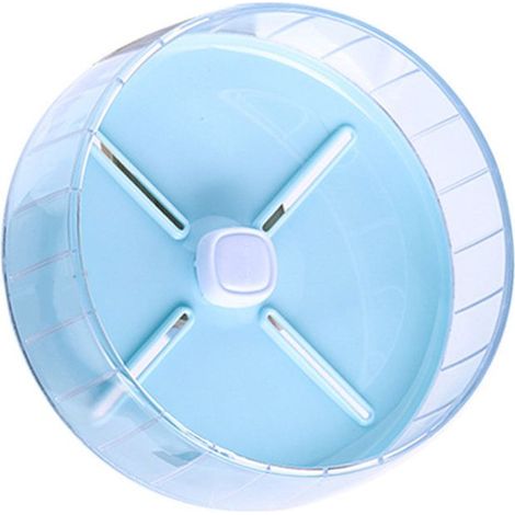OMABETA roue d'exercice du hamster OMABETA Roue de hamster Hamster exercice coulant roue animalerie jouet 26 cm / 10,2 pouces bleu (1/5)