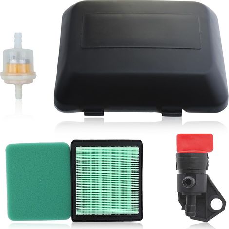 Air Filter with Cover for Honda GCV160-OHC GCV160 GCV135 GCV135 GCV190 GX100 GCV140 Lawn Mower, GCV 160 Air Filter Kit with Petrol Filter (1/5)