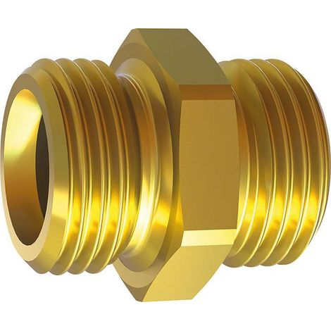 Raccordo In Ottone Ag G 1 X 2 G Sw 70 Millimetri Riegler