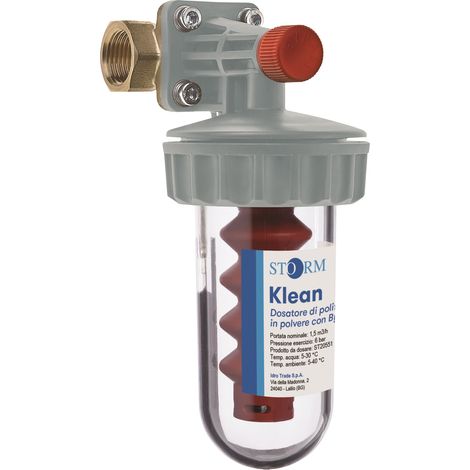 SCELTO DA DESIVERO DOSATORE POLIF. IN POLVERE BY PASS 1/2" FF KLEAN codice prod: DSV20550