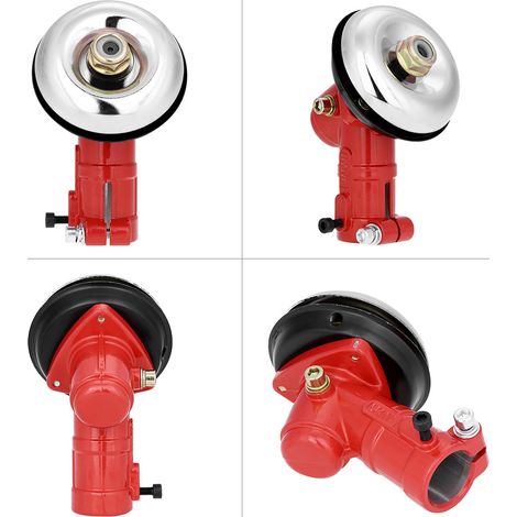1 Stück Ersatz-Getriebekopf für Freischneider, rot, 26 mm Durchmesser, 9 Zähne (1/5)