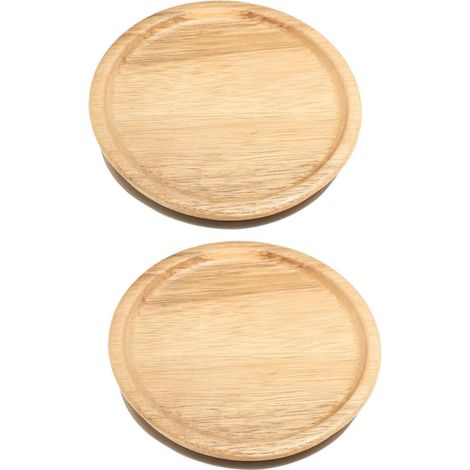 Couvercles réutilisables pour bocaux Mason, joint en silicone de 70 mm et revêtement en bois d'acacia, étanches, pour la mise en conserve et le stockage de bouteilles, lot de 2 (1/5)