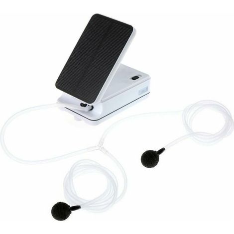 Kit de Pompe à air à énergie Solaire , oxygénateur et aérateur pour Bassin bulleur Solaire Pompe Solaire pour Bassin pour Aquariums, Aquariums, piscines (1/4)