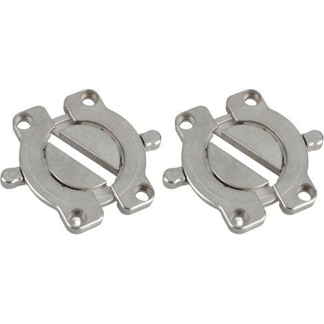 Juego de 2 prácticos rieles de conexión para encimeras: accesorio portátil para mesas de comedor y material de oficina. (1/5)