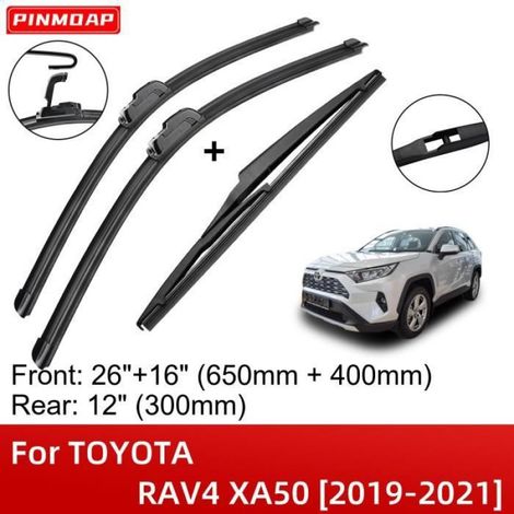 Scheibenwischerblätter vorne und hinten, Freischneiderzubehör, für RAV4 XA50 2019-2021 26 (1/4)