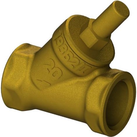 JS RUECKSCHLAGVENTIL, SCHRAEGSITZ MUFFENANSCHLUSS, DN80, G 3"