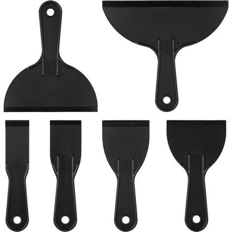 Set di 6 spatole di plastica riutilizzabili di varie dimensioni per stampanti 3D, rimozione della resina e confezionamento di patch. (1/5)