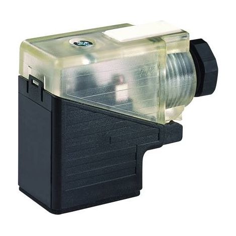 Murrelektronik 7000-29561 Ventilstecker schwarz transparent