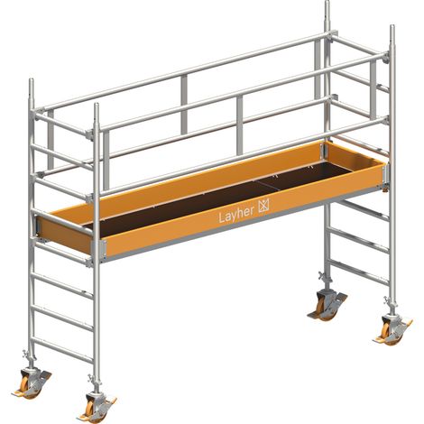 Layher Rollgerüst Uni Standard P2 3,20m AH (1/4)