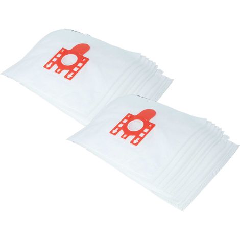vhbw 20x Sacs compatible avec Hoover FreeMotion TFB 2000 2499 aspirateur - 28,5cm x 28cm blanc (1/5)