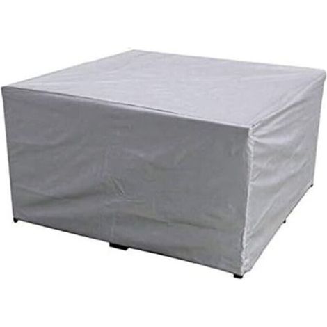 Housse de Protection Etanche pour meuble Salon de Jardin Rectangulaire (150 x 150 x 75 cm) (1/5)