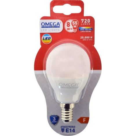 SFERA LED P45 8W E14 360LM 3000K