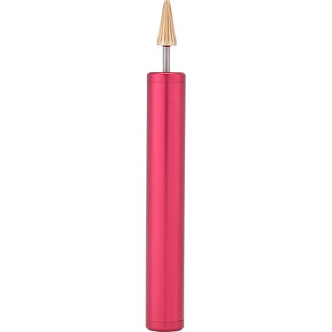 Stylo Applicateur d'Huile pour Teinture Bordure en Cuir - Outil de Finition pour Ceintures et Courroies (Rouge) (1/5)