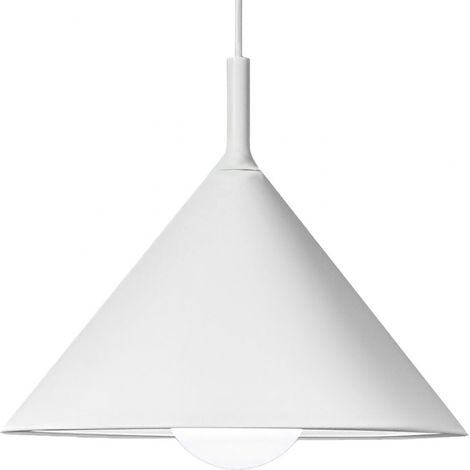 Gea luce suspension blanche barbie sg e27 led plafonnier moderne en aluminium