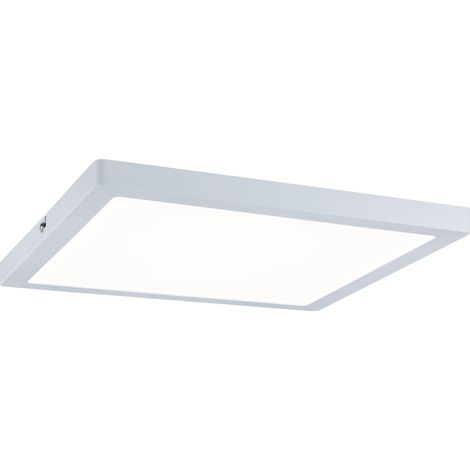 Panneau LED Atria carré incl. 1x20 watts éclairage de plafond Blanc dépoli plafonnier plastique éclairage de salon 4000 K (1/5)