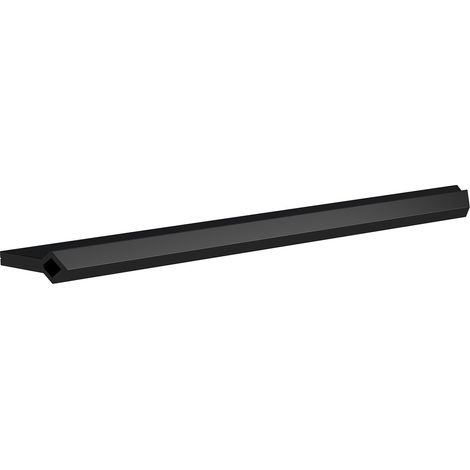 Nuie Matt Black 240mm Profile Furniture Handle with 224mm Hole Centres - H202 (1/2)
