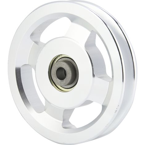 Poulie de musculation en alliage d'aluminium, accessoire de fitness pour salle de sport à domicile, 115 mm (1/5)