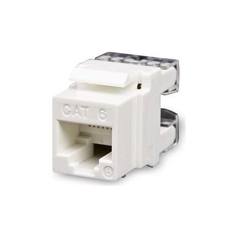Connettore keystone cat 6 utp bianco 4 power - kk06xutpwp
