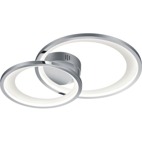 Plafoniera da Interno a LED in Metallo Cromo (1/4)