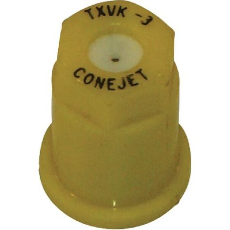 Tobera est谩ndar chorro c贸nico TXVK 80掳 02 amarillo cer谩mica TeeJet TEEJET TXVK3