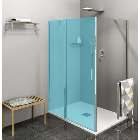 Polysan Zoom - Puerta de ducha 70 cm, aluminio pulido/cristal transparente ZL3270 (1/5)
