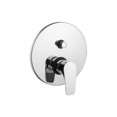 Nemo Go Lena Robinet de douche encastrable avec inverseur 1 poignée chrome (1/2)