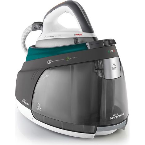 Polti La Vaporella XT120C 2350 W 1,5 l Aluminium-Sockelplatte Grau, Türkis, Weiß