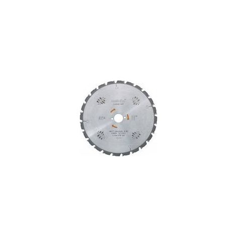 Lame de scie circulaire HW/CT 254 x 30 x 2,4/1,6, nombre de dents 24, affûtage en biseau alterné, angle d'attaque 20° metabo (1/5)