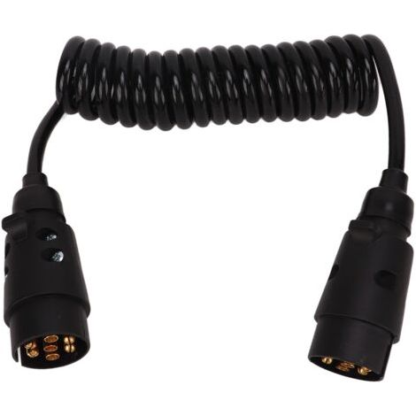 Câble d'extension de panneau lumineux de remorque de 2m, adaptateur de prise à 7 broches pour véhicules caravanes camping-cars