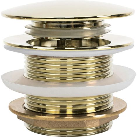 BADEWANNENSTÖPSEL REA 7CM GOLD