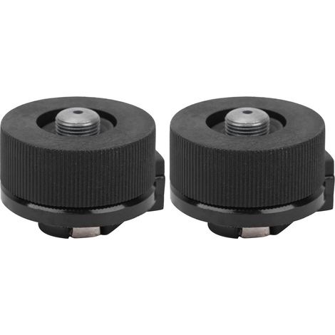 2 pièces adaptateur rond pour réchaud de camping extérieur, convertisseur de poêle démontable type fendu (1/5)