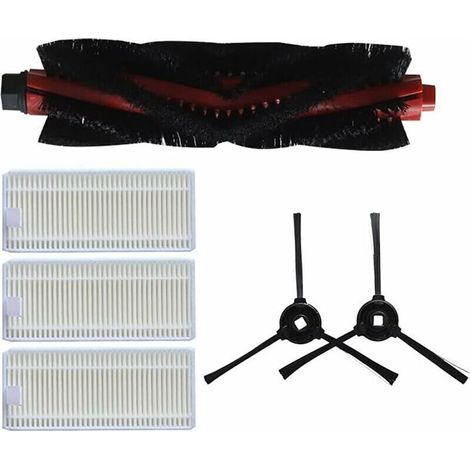Green Mobility-Filtre HEPA à brosse latérale à rouleau pour Lefant M520/M501B/M501A/M571/T700/T800 (1/5)