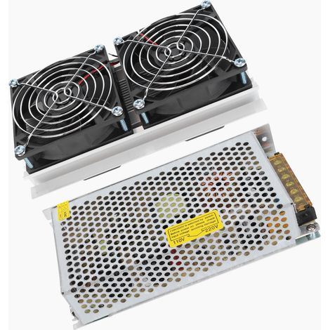 Ventilateur refroidisseur semi-conducteur 2 cœurs, système de refroidissement thermoélectrique, climatiseur portable 220V avec prise UE (1/5)