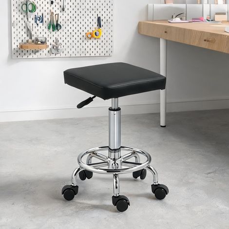 Tabouret réglable de 50 à 66 cm 34 x 34 x 66 cm (1/5)