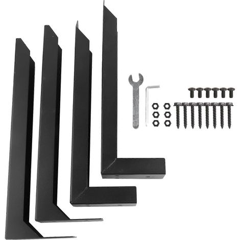 Reparaturset für Zaunpfosten, Schwerlast-Erdanker aus Stahl für Zaunpfosten, Schnelle Reparatur von gebrochenen/schiefen Holzpfosten (2er-Pack) (1/5)