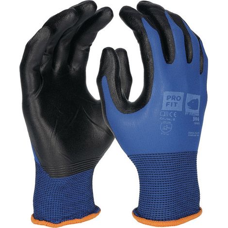 Gant SPIKE taille 9 bleu/noir PSA II PRO FIT (Par 12)