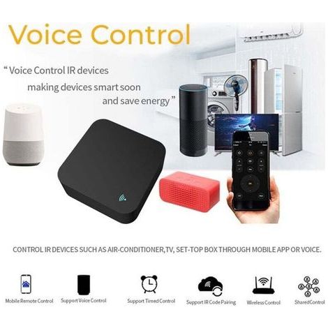 Télécommande infrarouge Tuya WiFi pour maison intelligente via climatiseur, prise en charge de tous les téléviseurs, (1/4)